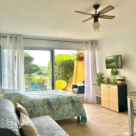 Cosy A 1mn De La Mer, Jardin Et Parking Prive アパート *