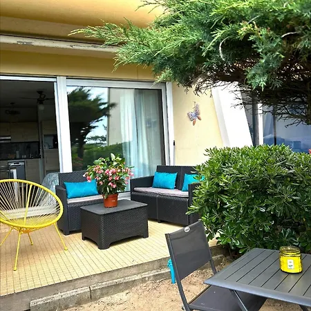 Cosy A 1mn De La Mer, Jardin Et Parking Prive Apartment *